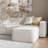 Bridgetown Contemporary 6 Piece Modular Sectional Sofa with 2 Ottomans-19894293