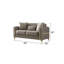 Causeuse convertible en tissu de velours Melody