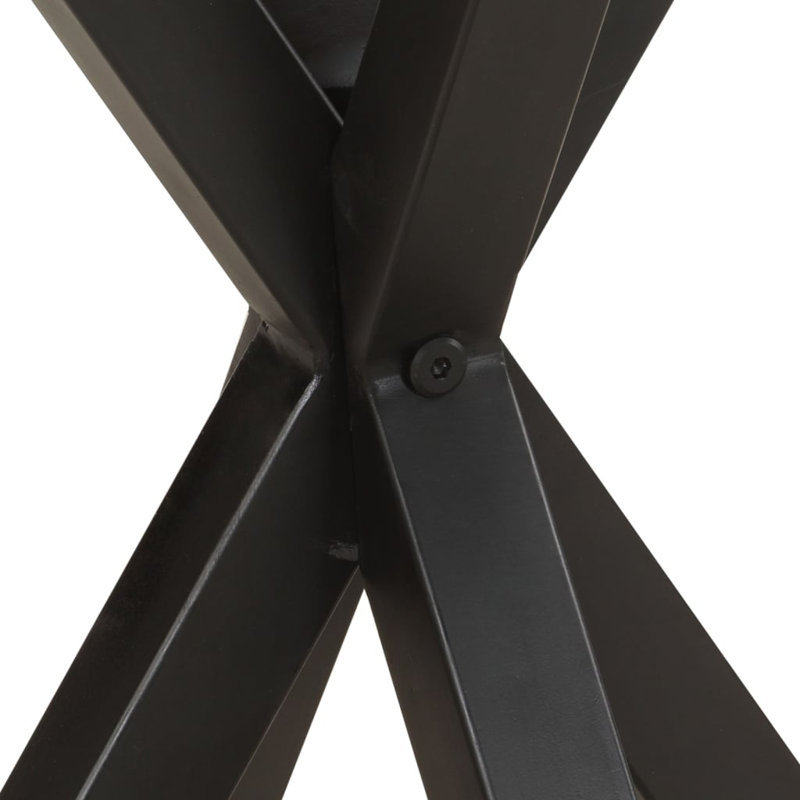 Kallie Pedestal End Table, Brown