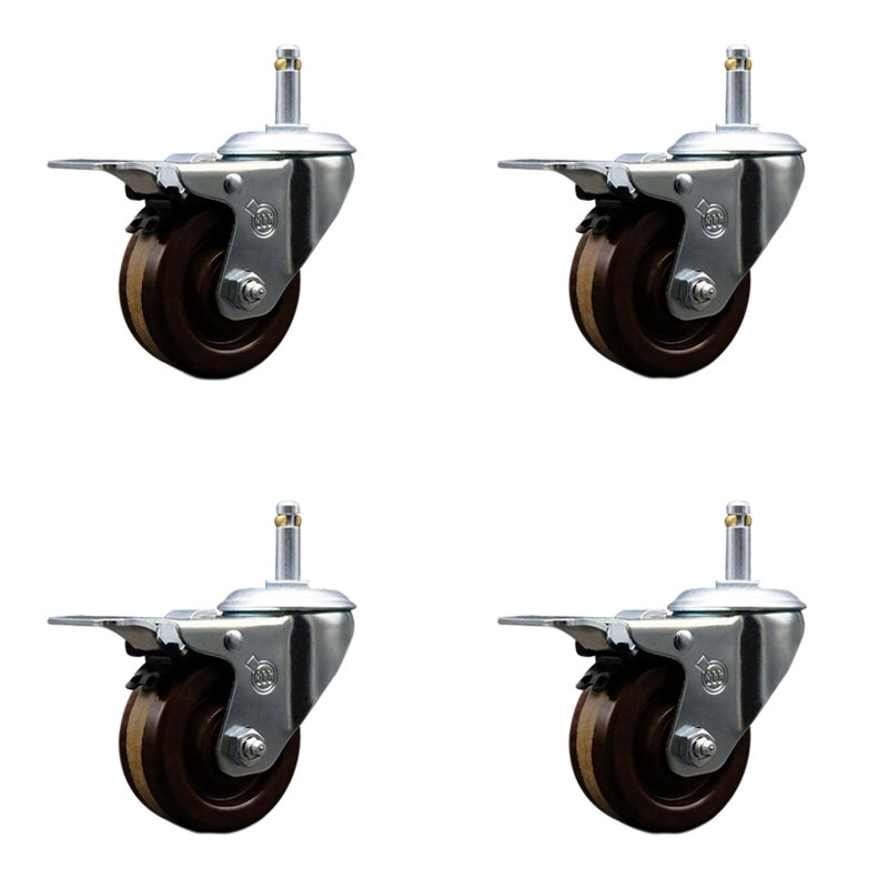 Stem Caster Set, 4"