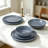 Slate 16 Piece Stoneware Dinnerware Set - Service For 4-144180288