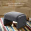 64cm Wide Rectangle Solid Colour Standard Ottoman-588171731