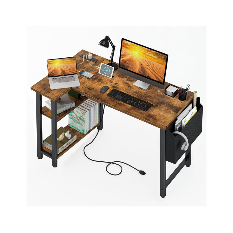Vallon Metal Base Computer Desk