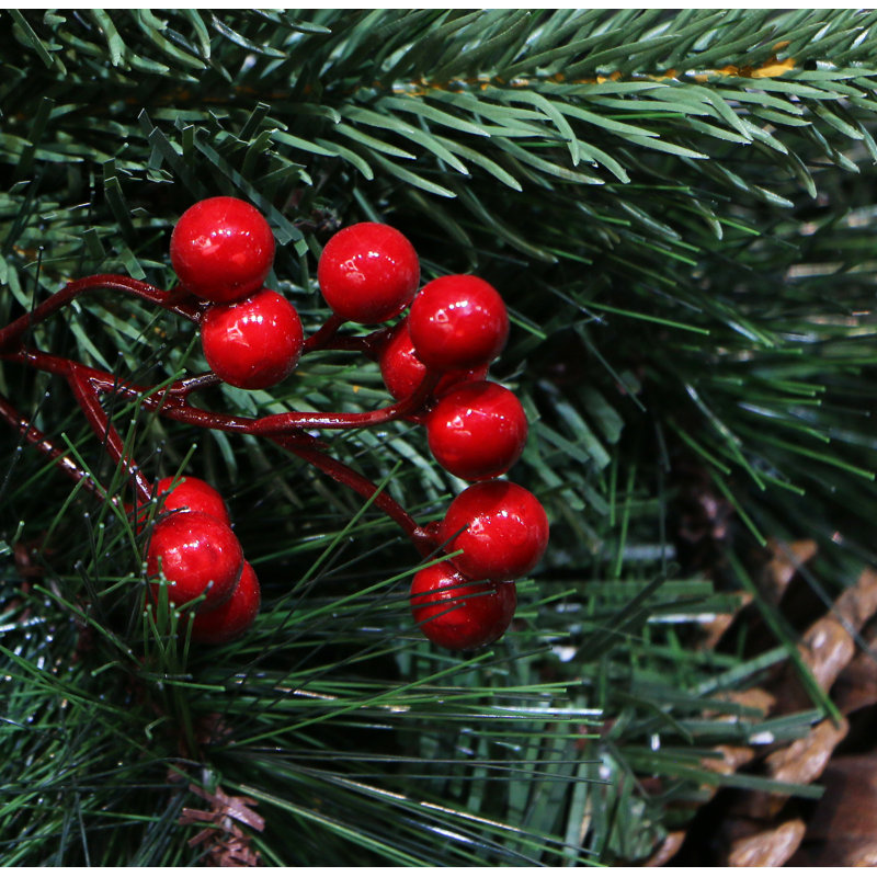 Guirlande de Noël en pin mélangé naturel