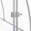 Rabbit Hutch Silver Galvanised Steel-1756660396