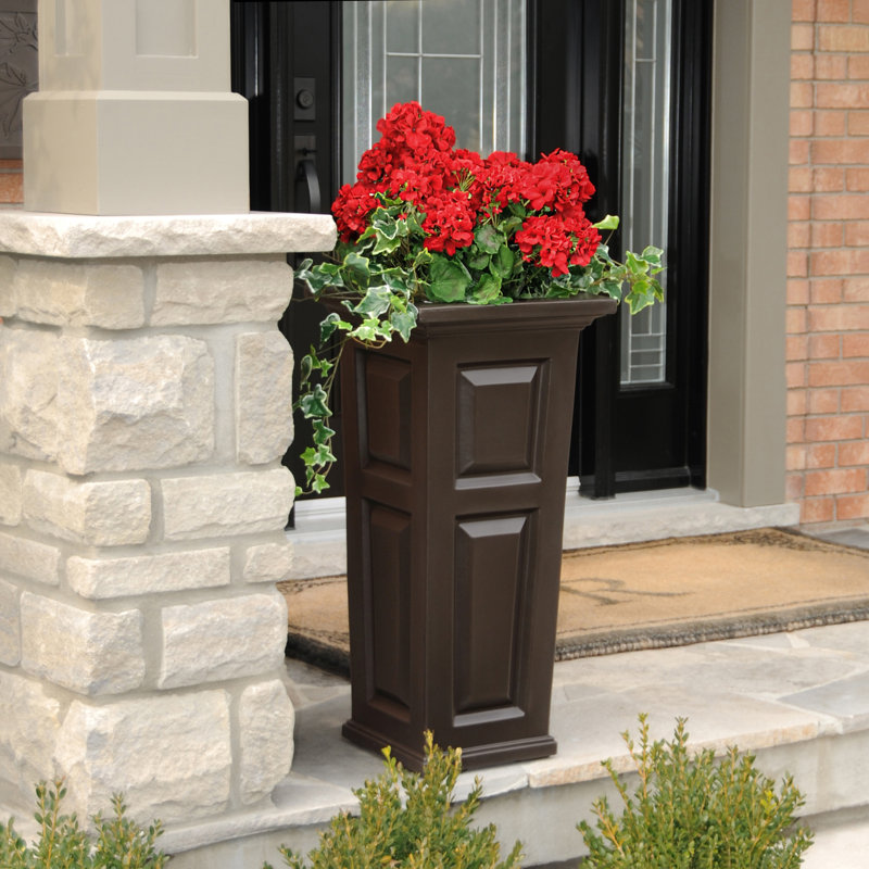 Nantucket Pot Planter, Espresso