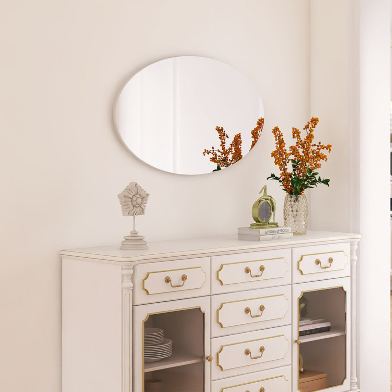 Miroir d'appoint sans cadre Aayanna, 1