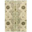 Wool Floral Area Rug in Green-375298614