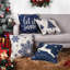 Ensemble de 4 housses de coussin en velours de Noël-135813857