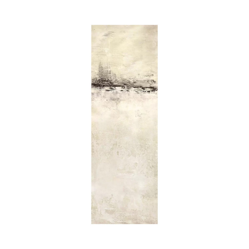 Reflection In Ebony Panel II by Marie Elaine Cusson - Wrapped Canvas Print, 30.48 cm H x 91.44 cm W x 1.91 cm D