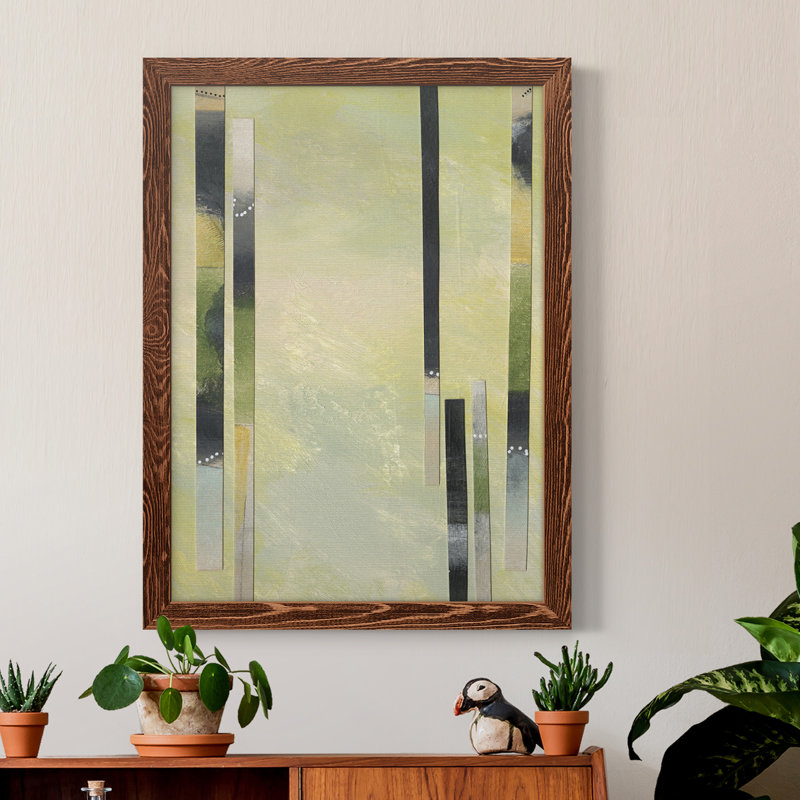 «Neutral Assemblage IV», toile encadrée de qualité supérieure - prête à être accrochée, H 23 po x l 32 po x P 1 po