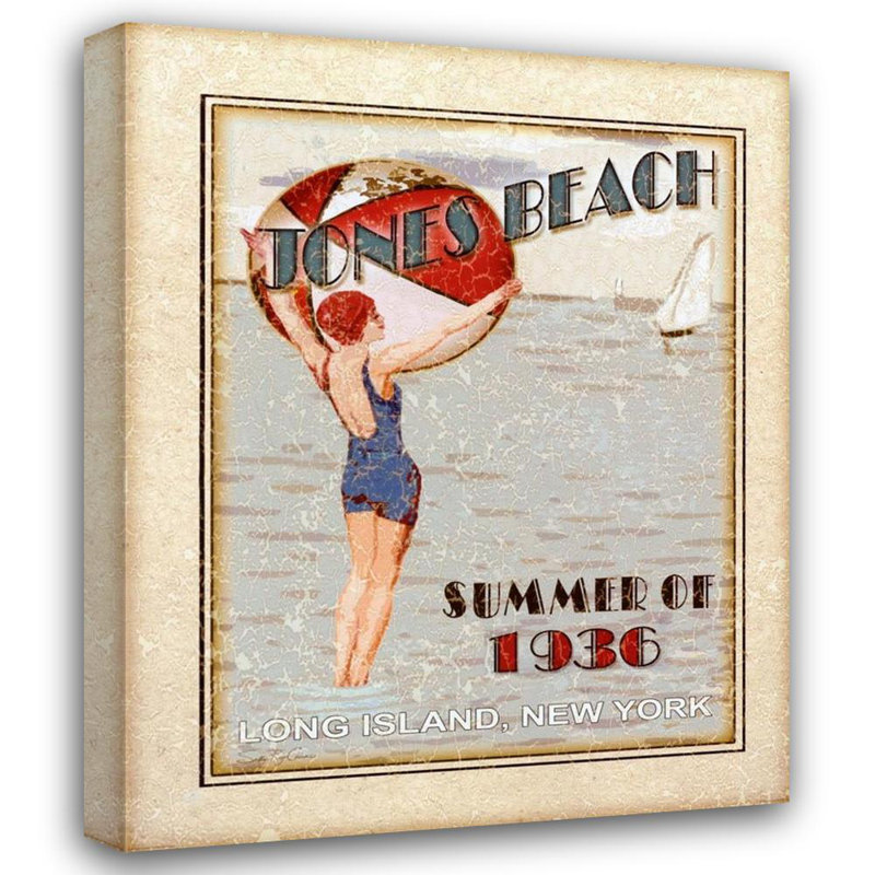 Jones Beach, 24" H x 19" W