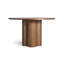 4 Quarter Round Solid Wood Dining Table-1356538240-1356538495