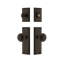 Nostalgic Warehouse Neoclassical Plate Entry Set with Neoclassical Knob-1610713579-1610713573