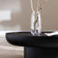 Table basse nordique de style crème minimaliste noir
