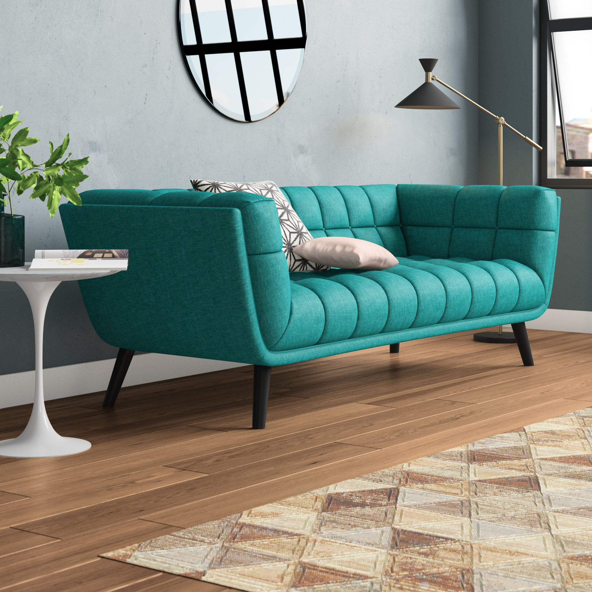 Wade Logan Carson Carrington Karhula Upholstered Sofa Reviews Wayfair