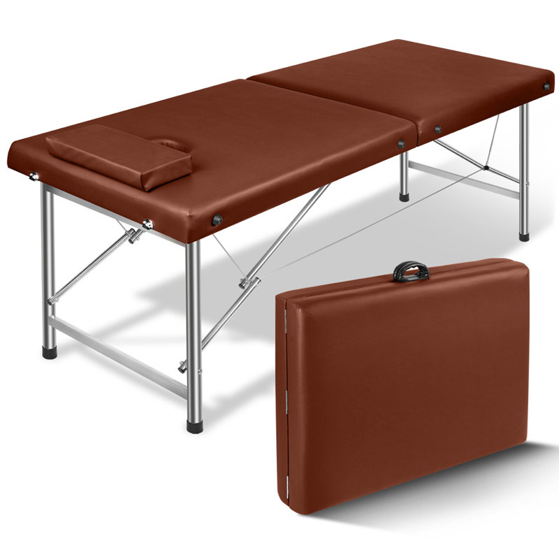 Adjustable Folding Spa Table, Coffee