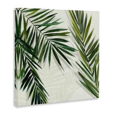  "Restful Palms with Shadows", art mural sur toile par Hannah Dawson
