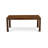 Lismore Dining Room Table - Rectangle Rustic Wood Table, Antique Walnut-1323871030