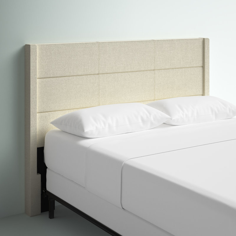 Chanee Upholstered Headboard, King/California King, Beige
