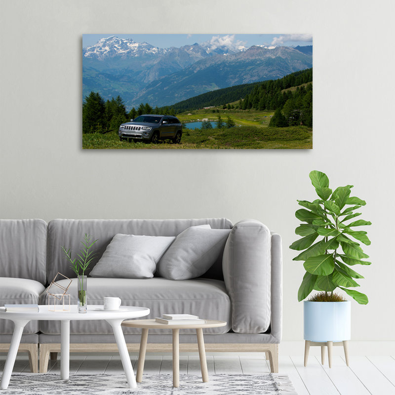 Off-Road Car - No Frame Print on Canvas