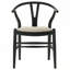 Ensemble de 2 chaises d'appoint en bois à mouvement facile pour les salles à manger-1405402933