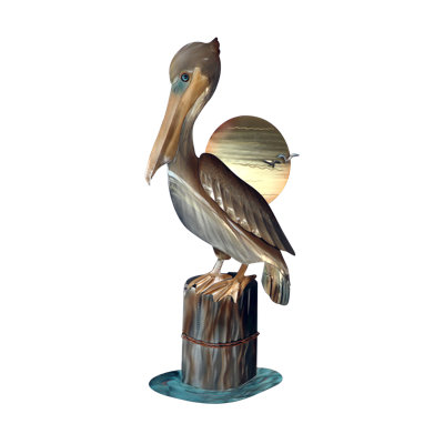 Pelican on Piling