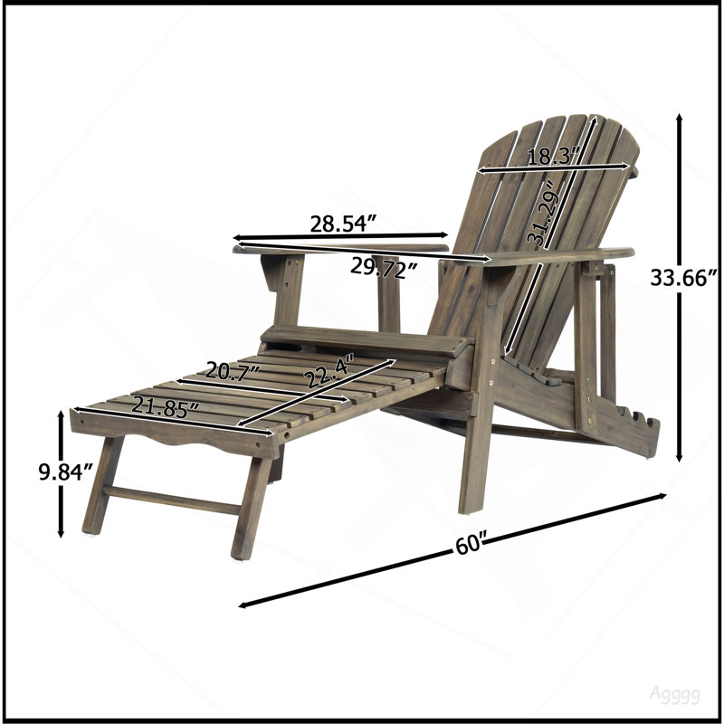Chaise Malibu, Grey