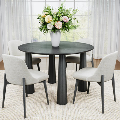Arline 45" Round Solid Wood Dining Table