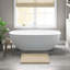 Tapis pour salle de bain 100% coton réversible 100% coton 24 x 60 po avec velours moyen 0,5 po et aspect dense 1 pièce 0,5