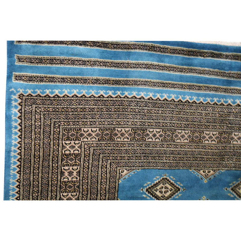 Hand Woven Wool Geometric Area Rug