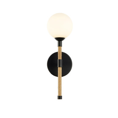 Applique murale 1 lumière Capilano - Noir