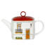 Alma De Lisboa Porcelain Teapot