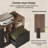 Crain 39"W - Modern File Storage Cabinet With Drawer, Adjustable Shelves And Open Storage For Home Office-675346168