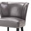 Fauteuil d'appoint en similicuir sans accoudoirs Alfredia-602785319
