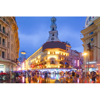 Nanjing Road at Night by Yangna
