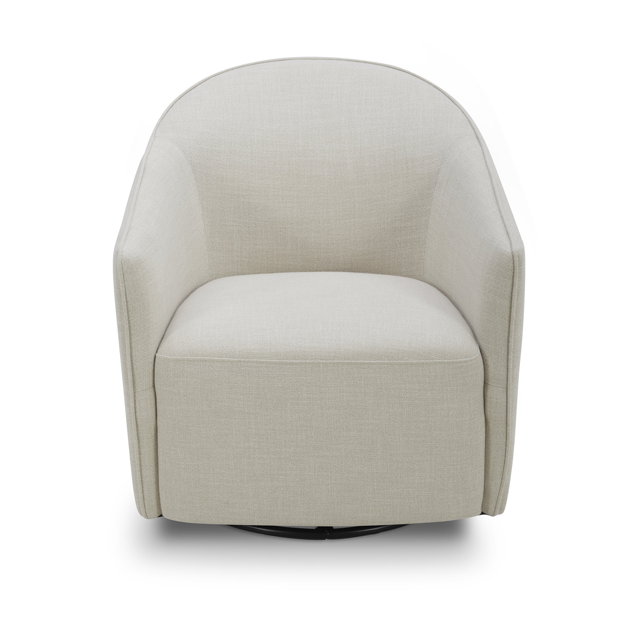 Birch Lane Caines Upholstered Swivel Barrel Chair Reviews Wayfair