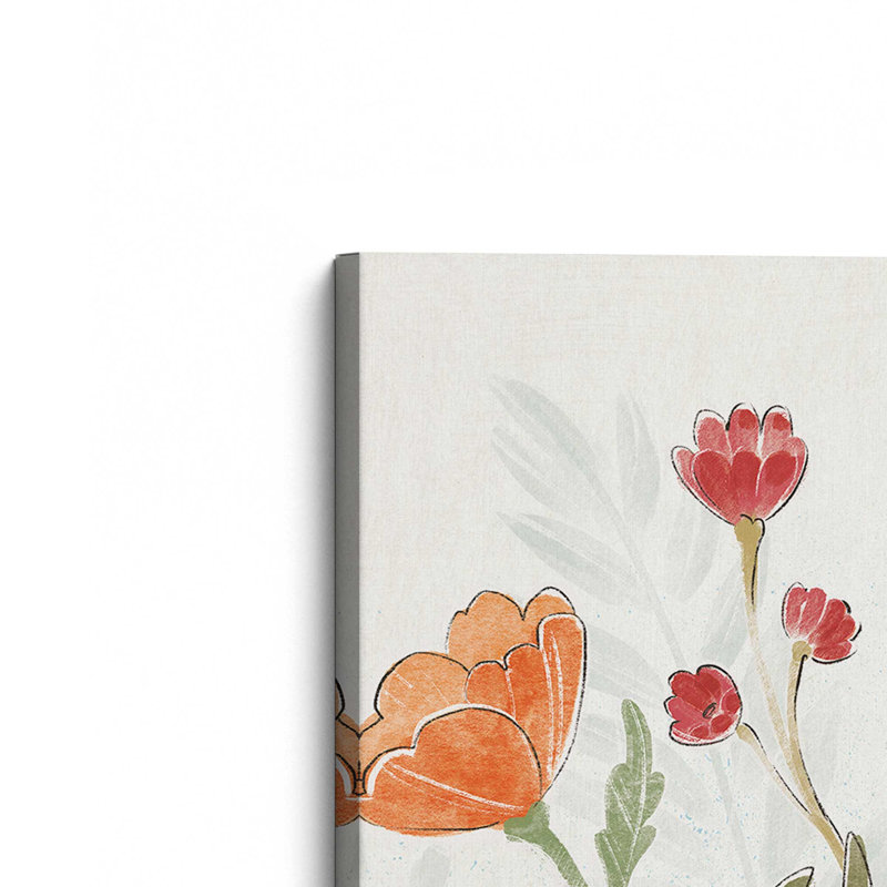 «Garden Melody in Bloom II», reproduction sur toile, Toile tendue, H 48 po x l 32 po x P 1,25 po