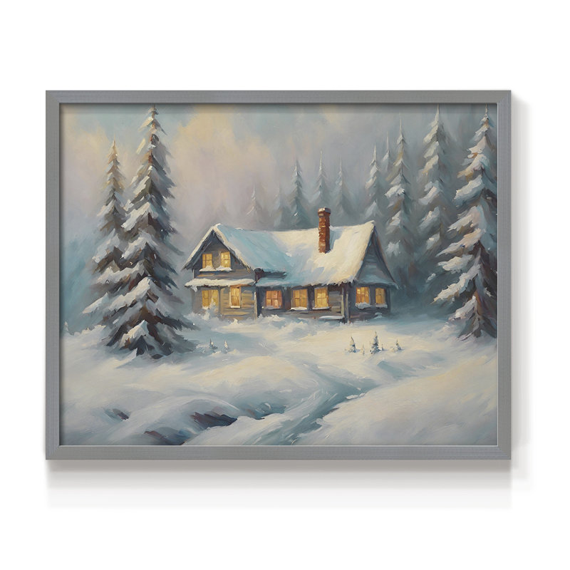 Paysages rétro - CX - reproduction encadrée - réarmable, H 8 po x l 10 po