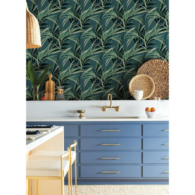 Tropical Paradise Floral Double Roll