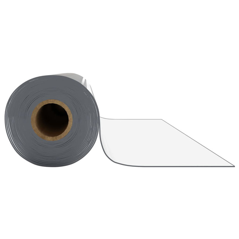 Verrett Roll PVC Table Protector, Transparent