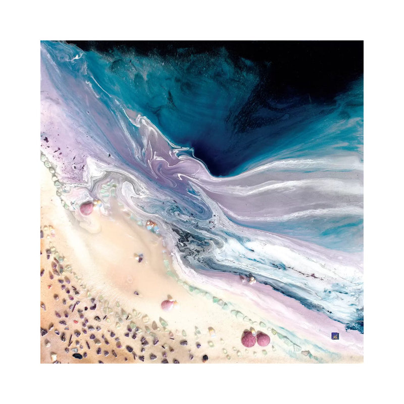 Twilight Lavender Skyes by Antuanelle - Wrapped Canvas Print, 66.04 cm H x 66.04 cm W x 1.91 cm D