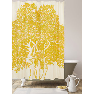 Rideau de douche Tree