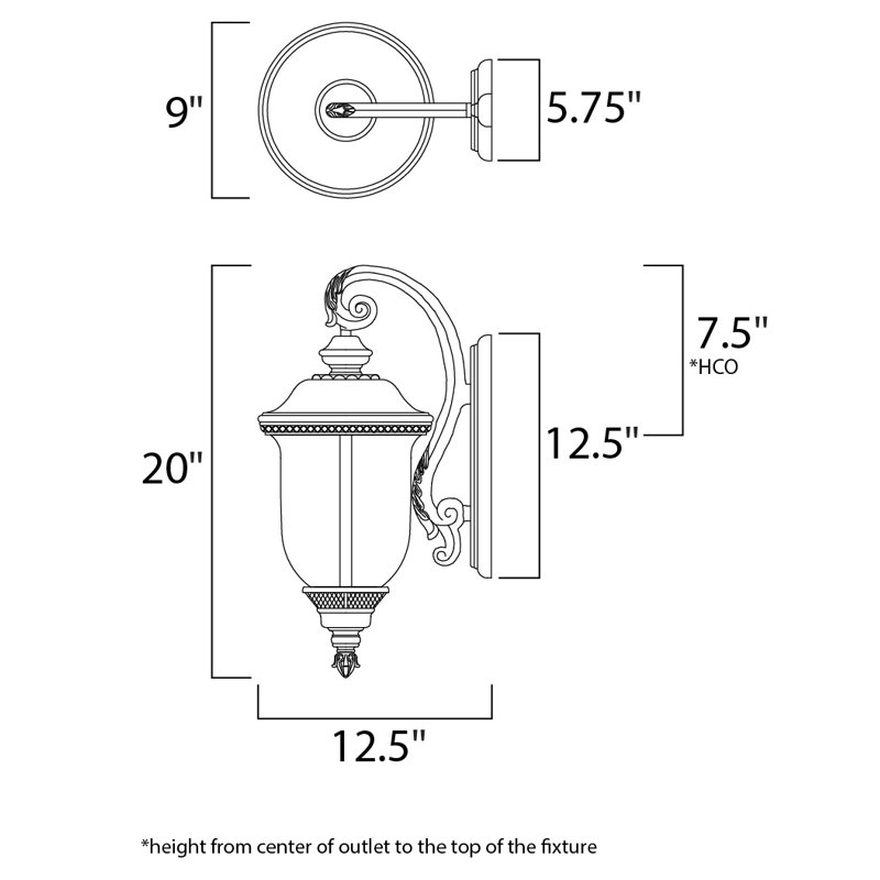 Islington Wall Light, Small