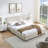 Queen Size Upholstered Bed Frame-973025767