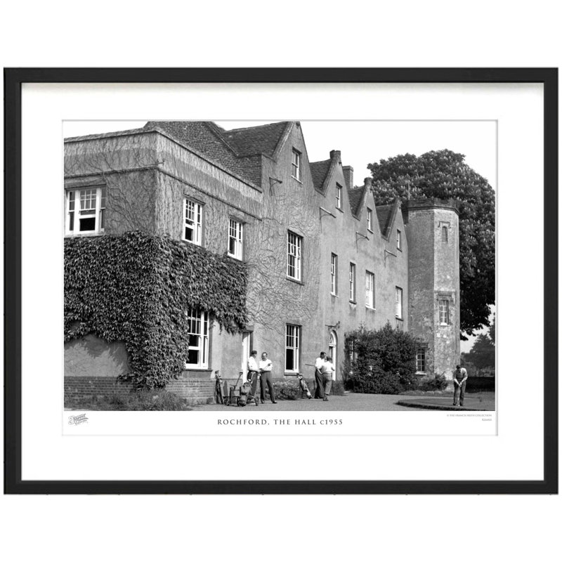 Rochford, The Hall C1955 by Francis Frith - Single Picture Frame Print, 28cm H x 36cm W x 2.3cm D