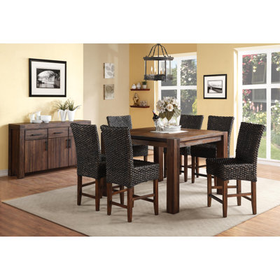 Kaicey Acacia Solid Wood Dining Table