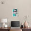 Art mural rétro rétro chic II Shadowbox Print par Art Remedy, cadre blanc, 10 x 15-900501581-900501616