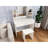 One drawer dresser table