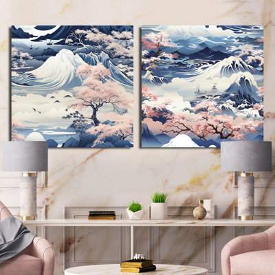 Castelli - Landscape Square Collage Set Of 2